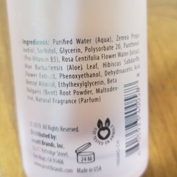 pearlessence rose water facial tonic